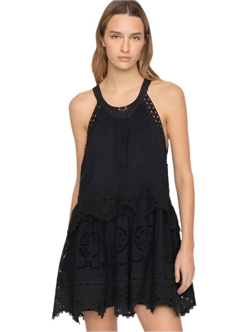 SEA Dahlia Eyelet Tank Dress